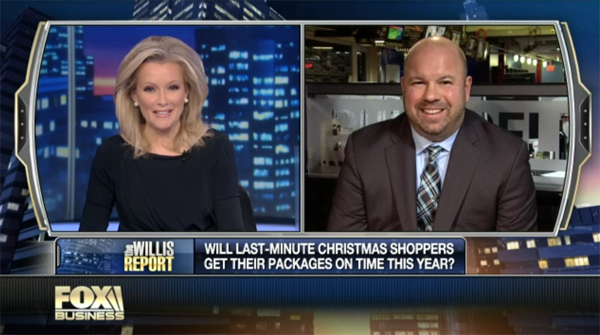 Ken Wisnefski on Fox Business Will holiday shoppers get their gifts on time?
